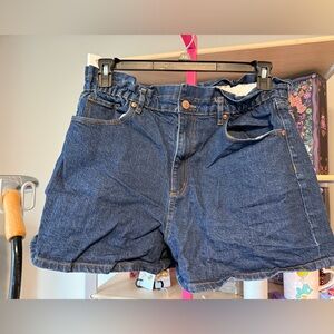 LOFT Paperbag Waist Shorts Size 12/31 Stretch Waist 3” Inseam